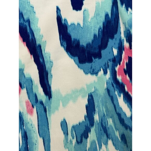 Crown & Ivy Caroline Shorts Women’s Size 10 Multicolor Ikat Print - Picture 6 of 12